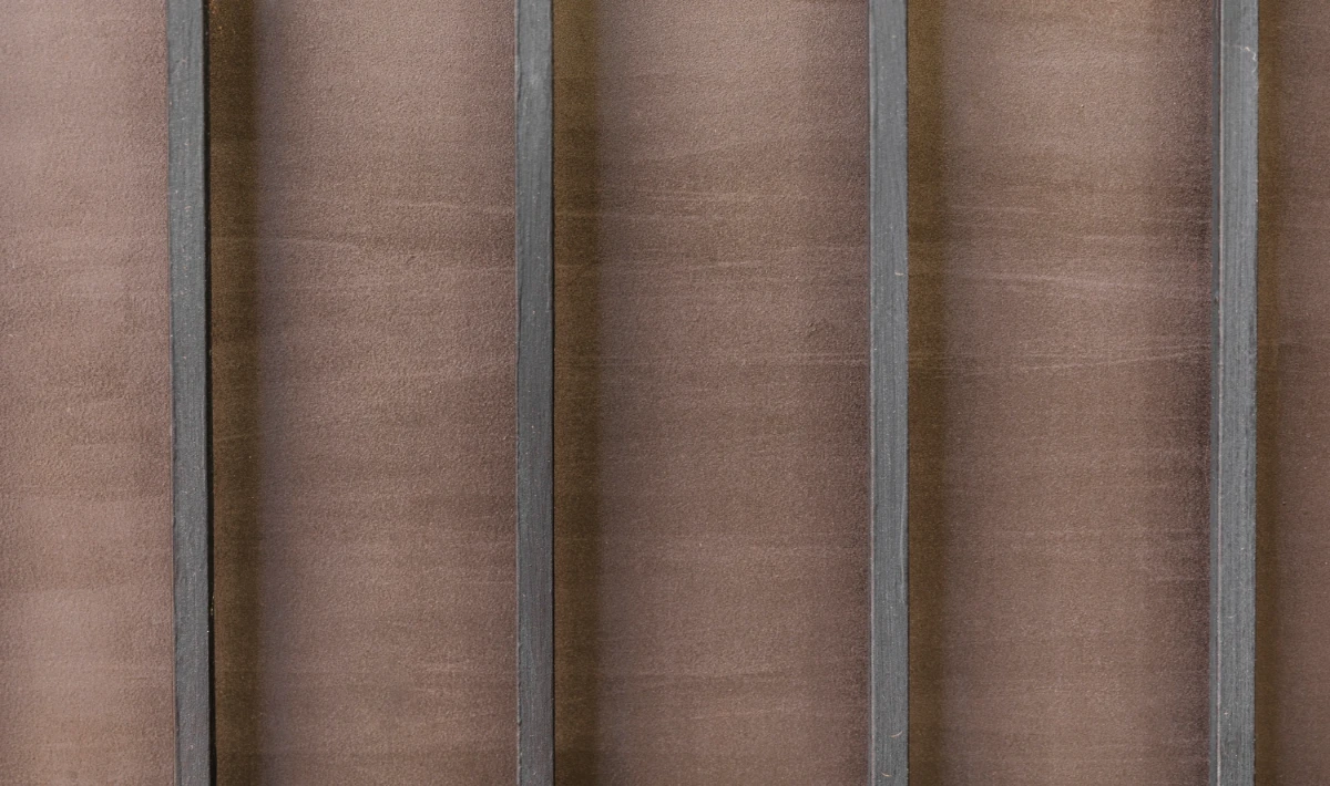 Wall Panels With Leather Finish