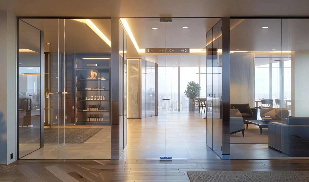 Frameless Glass Door