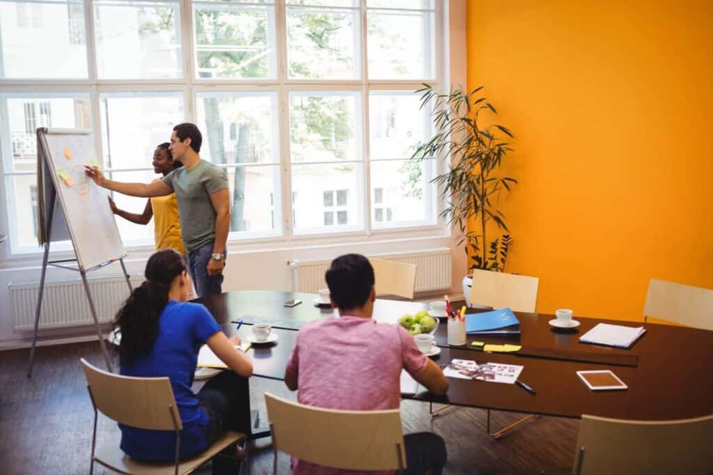 colour combination for office walls