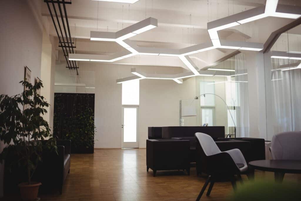 Patterned Gypsum false ceiling design