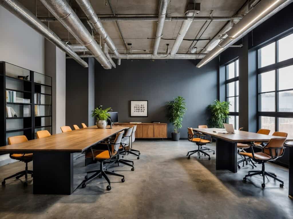 small office space interior