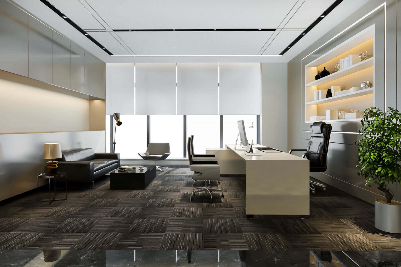 Elevating Your Workspace with Striking Office Wall Designs