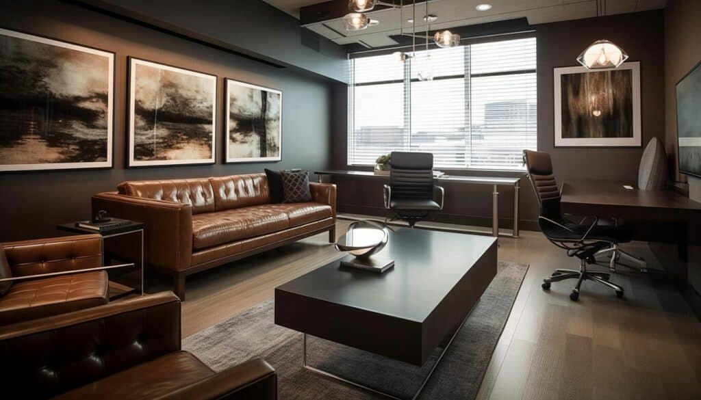 Office back Wall Design