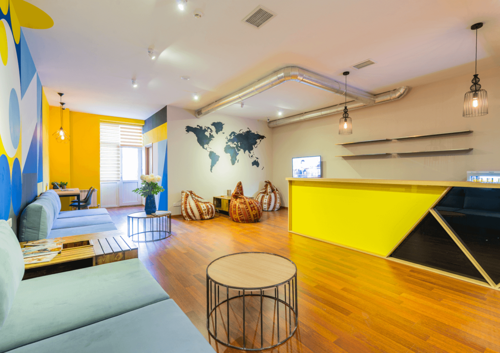 Pop Art Office Reception Design ideas