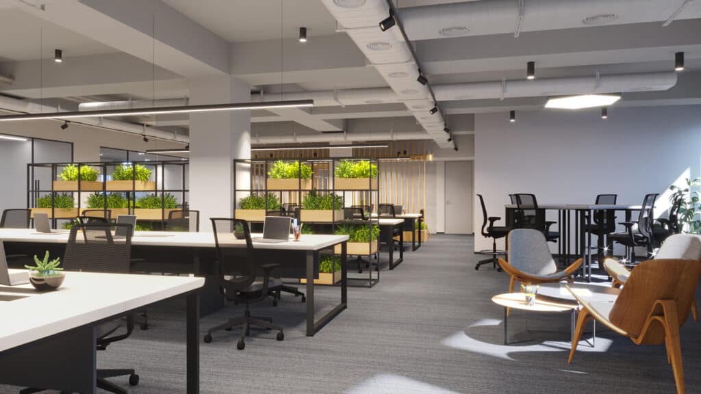 Creative office wall design