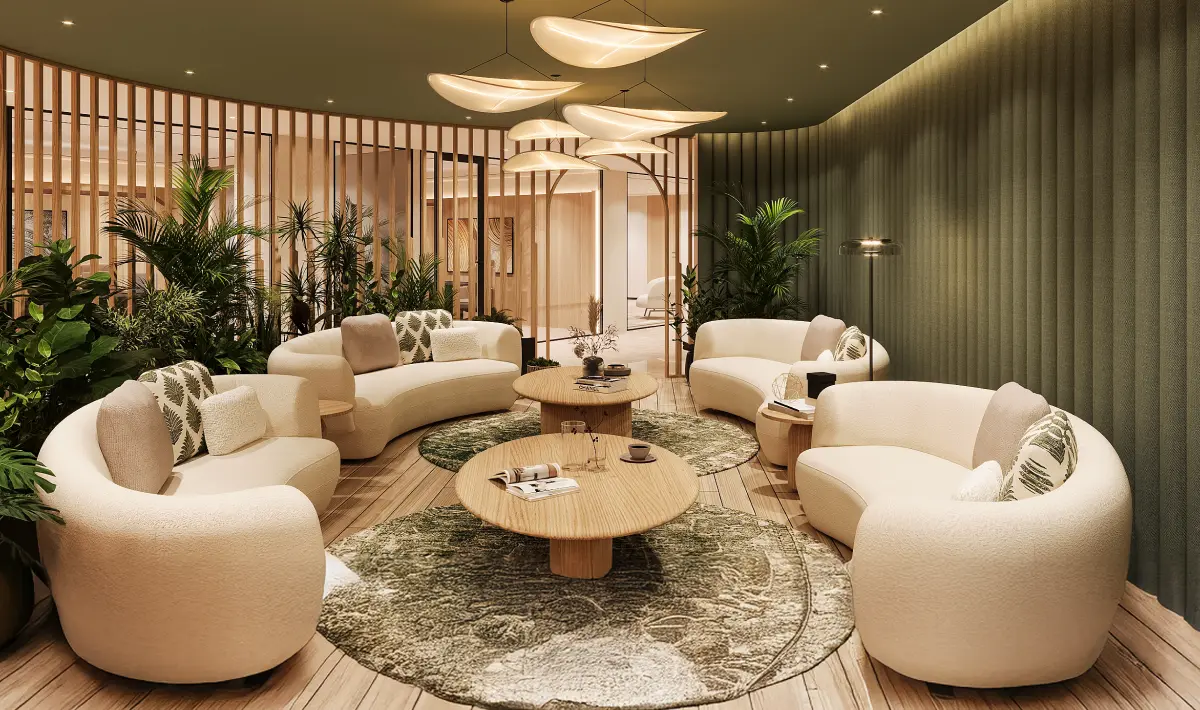 Office room design in the home balancing comfort and function