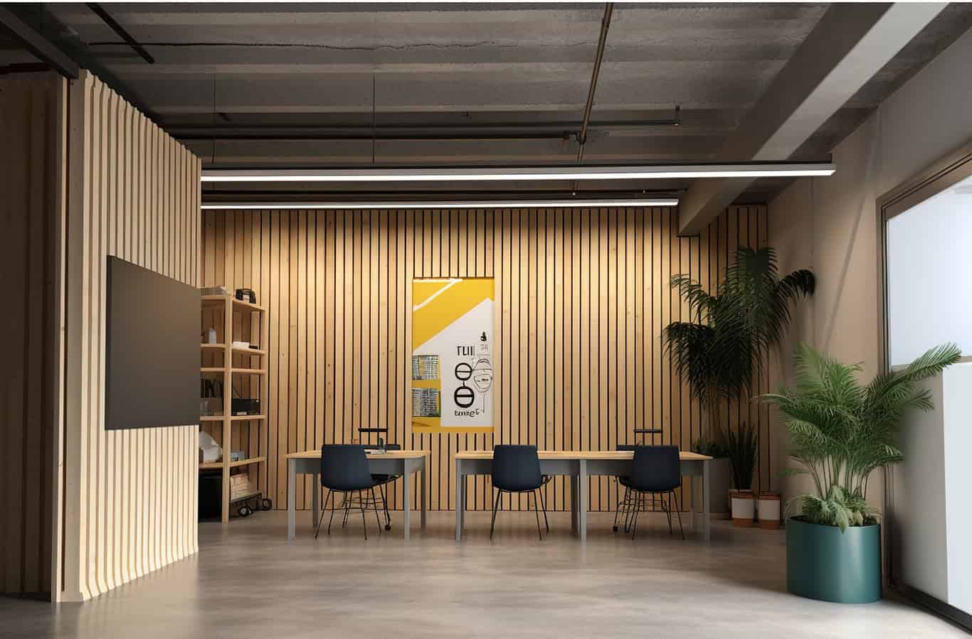 Wood veneer walls