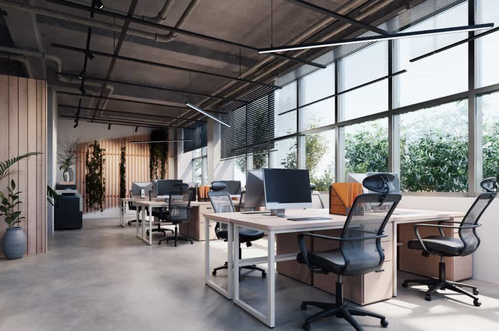 modern style Office interior