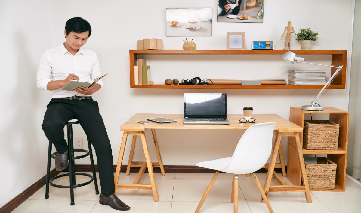 Home office design ideas showcasing modular furniture and its uses