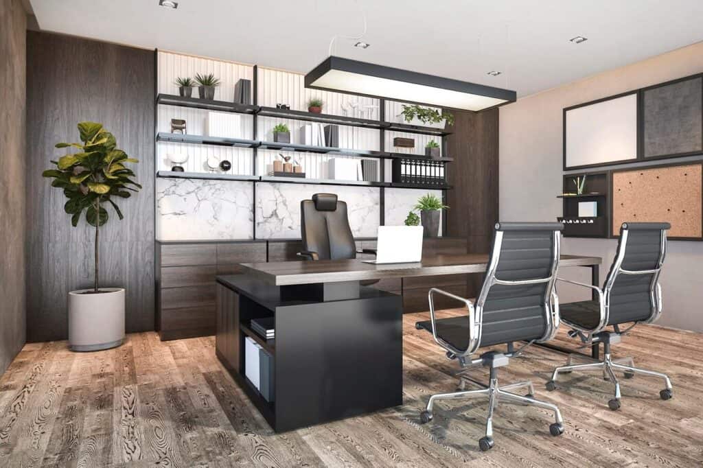 Office cabin ceiling design