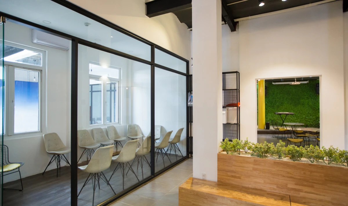 Aluminum Frame Glass Door