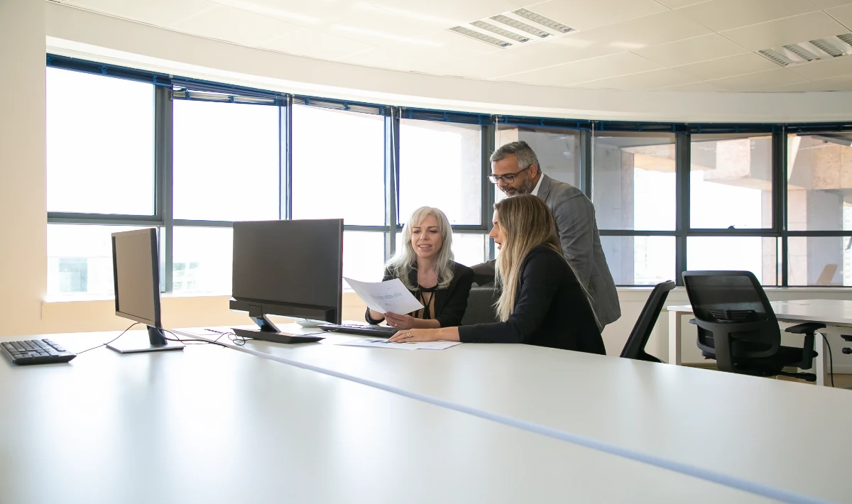 Executive office interiors designed for leadership and collaboration