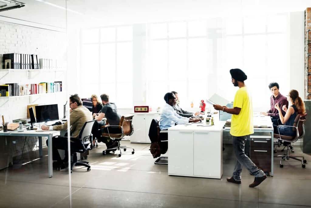 people work