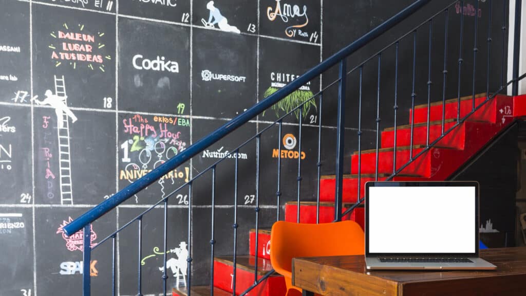 Brand-Centric Office Wall