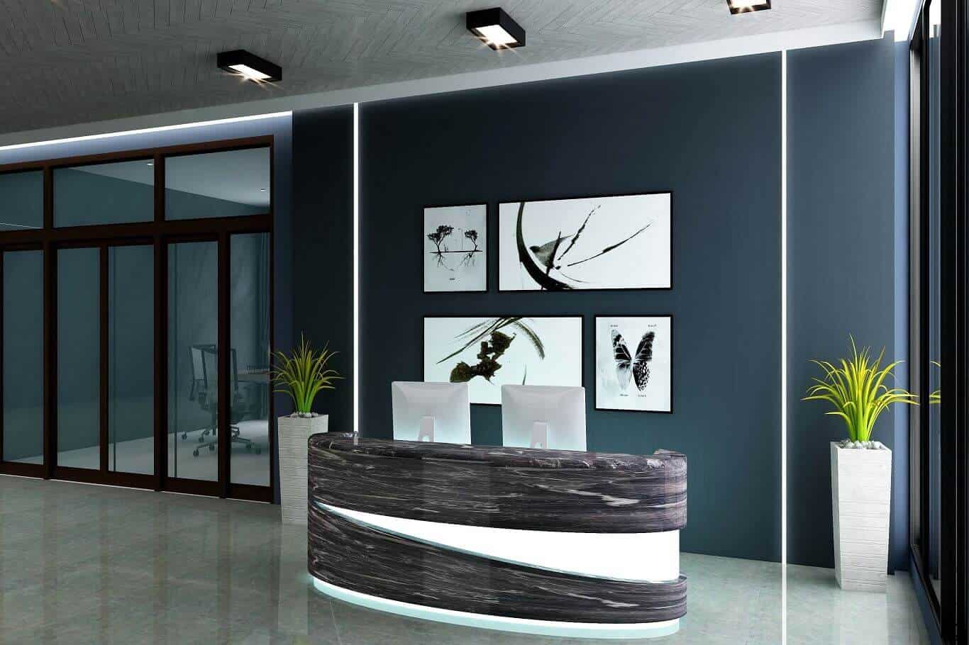 10+ Office Reception Design Ideas 2026: Important Tips and Modern Trends