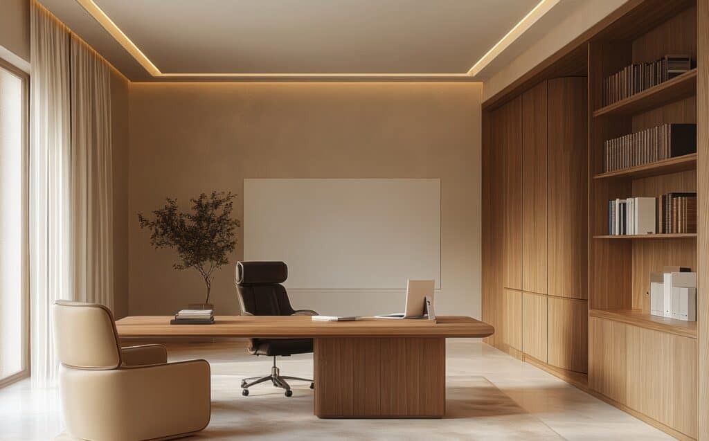 Modern manager office room design