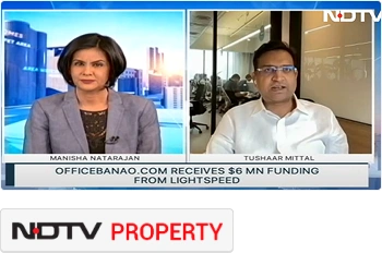 Officebanao office interior design featured in NDTV