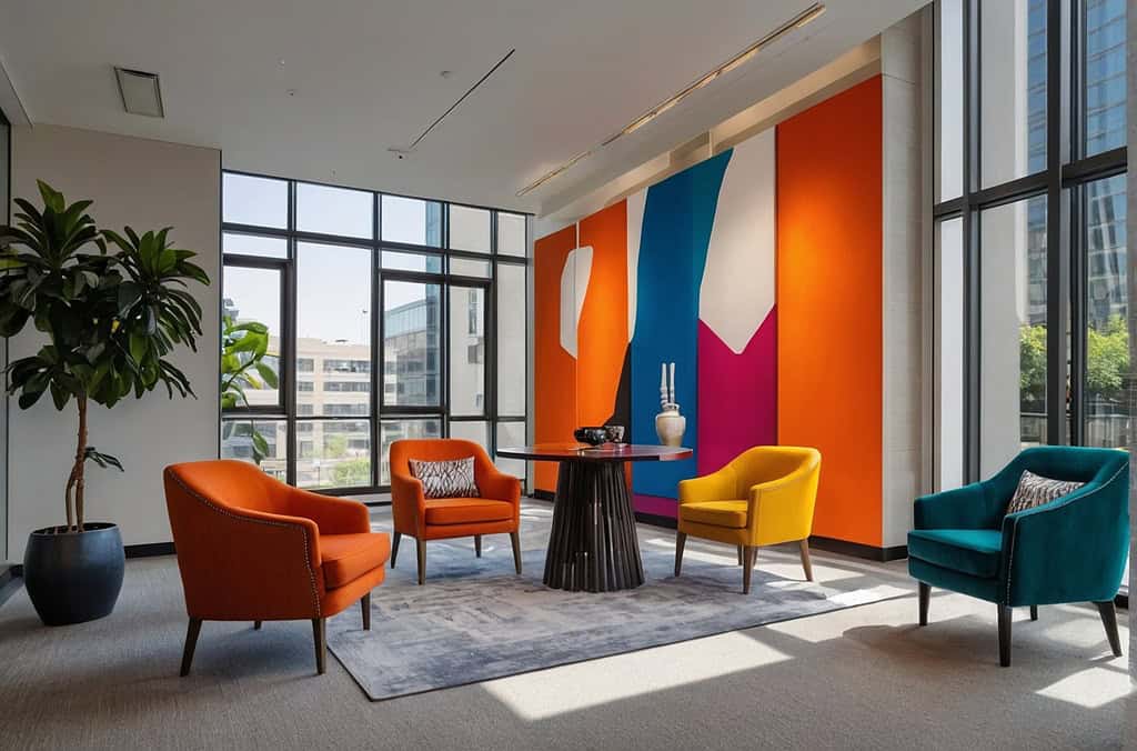 modern office colour ideas