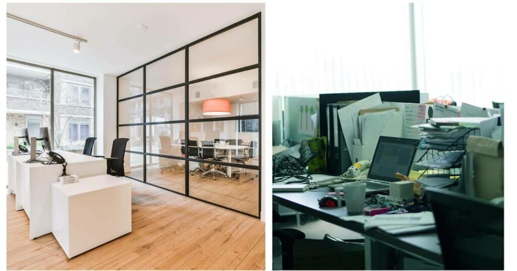 Modern office and Traditional Office
