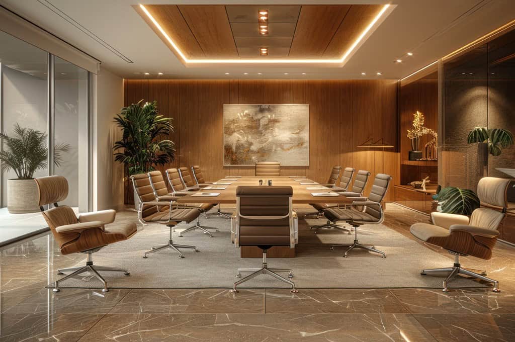 modern conference room interior design