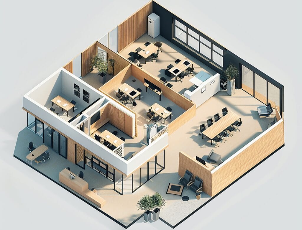 Open Office Layouts Design