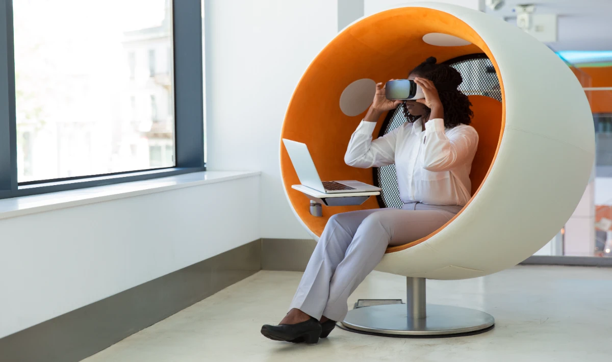 Hybrid work layouts designed for futuristic workspace adaptability