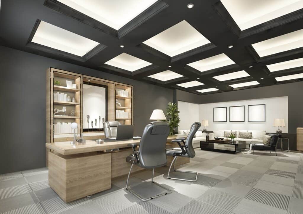 Modern Luxury CEO Office Design