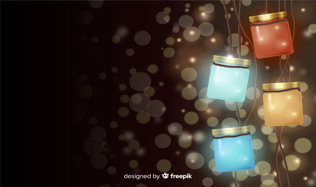 Warm LED lanterns lighting up quiet office corners with a cosy feeling