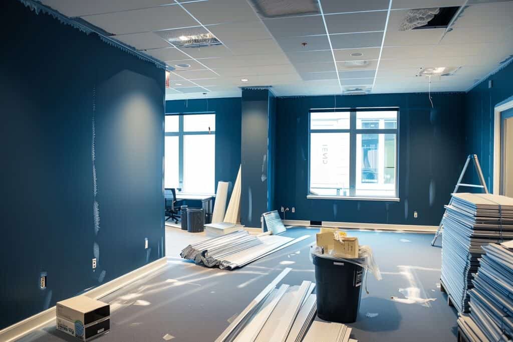 modern office space renovation