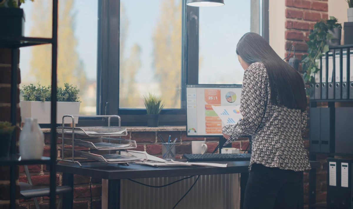 Office interior designers using data to improve space usage