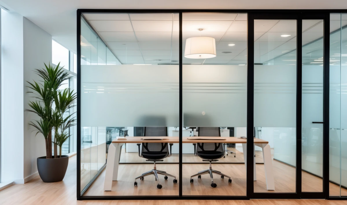 Frosted Glass Door Design