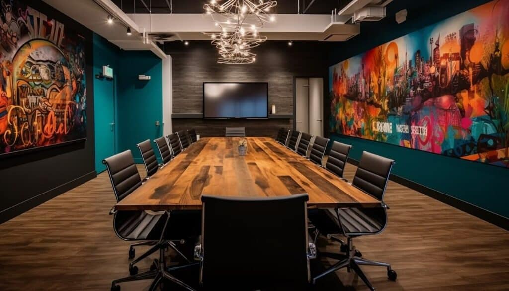 Creative Office Wall Design