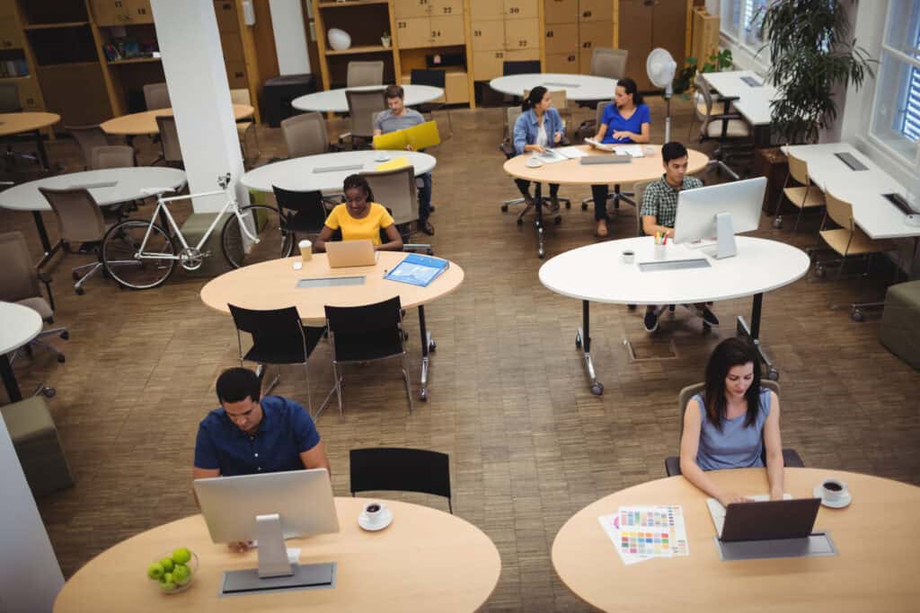 co-working space office