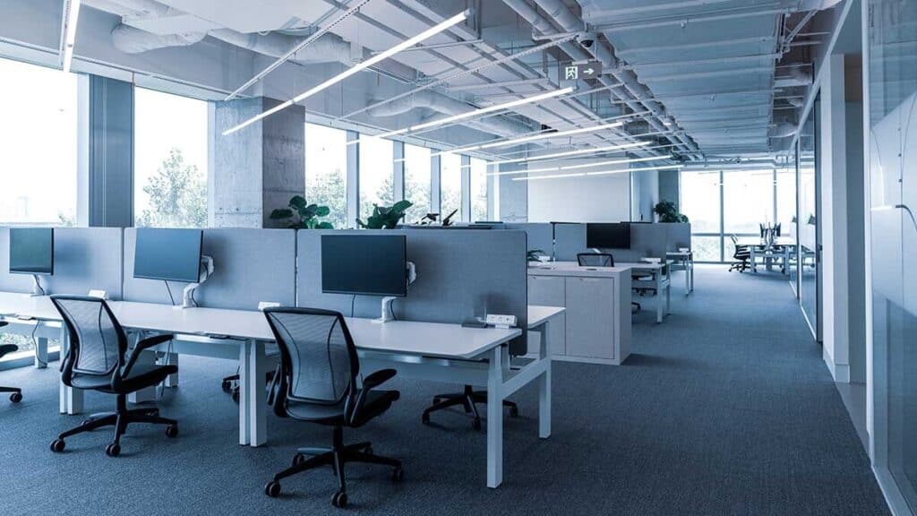 open plan office layout ideas
