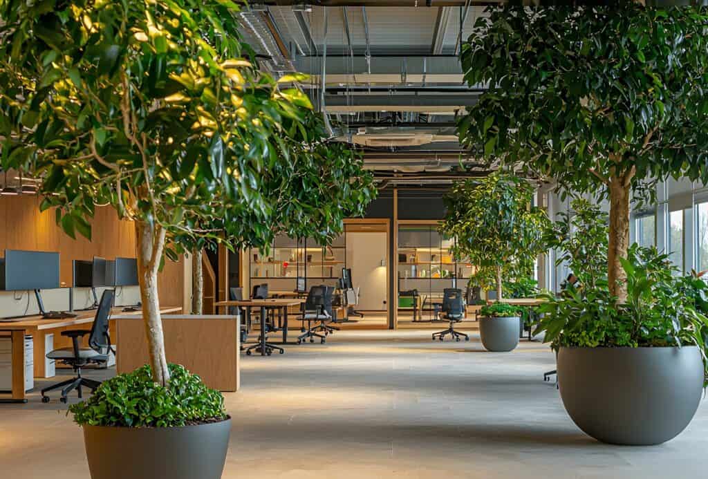 Eco-Friendly Open-Plan Office