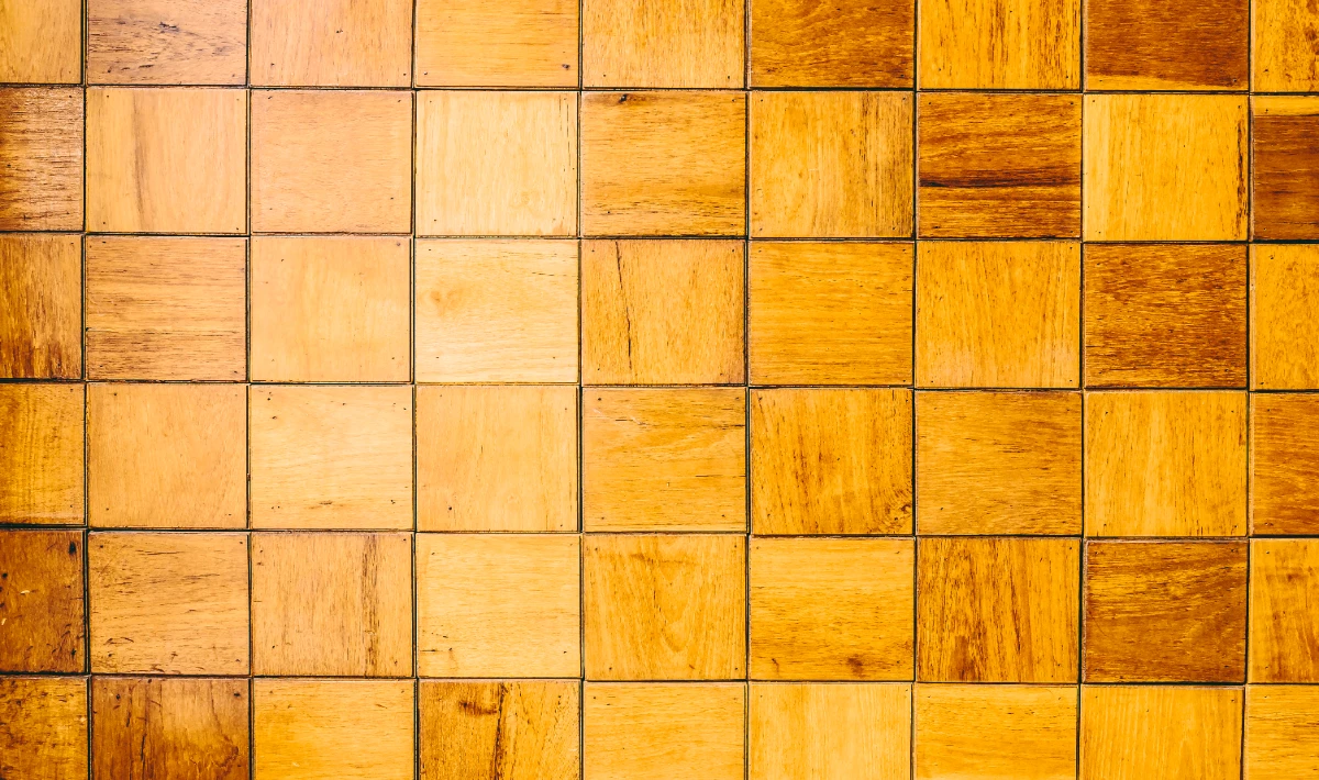 Wooden wall tiles design adding texture and pattern to office walls