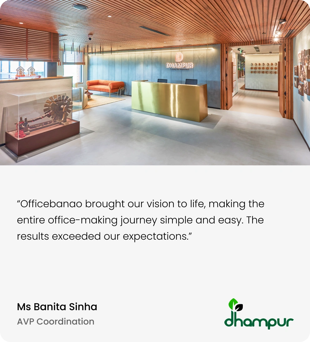 Banita review for corporate office interior design services by Officebanao