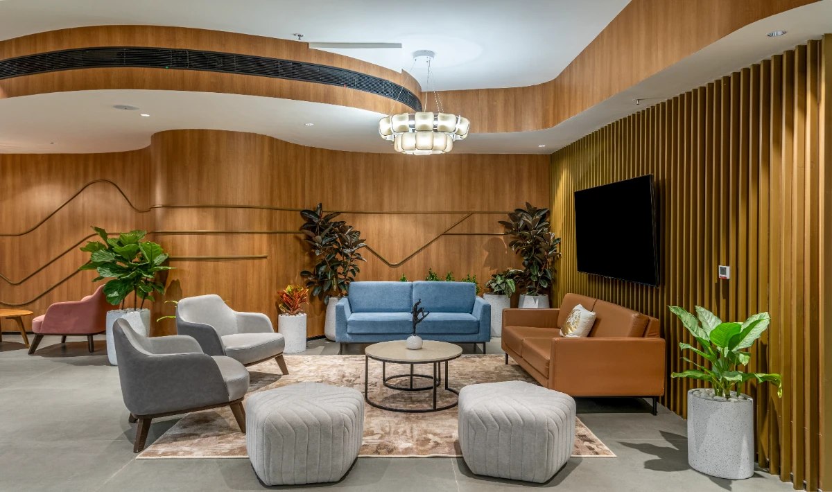 Activity-based office zones designed for different work tasks