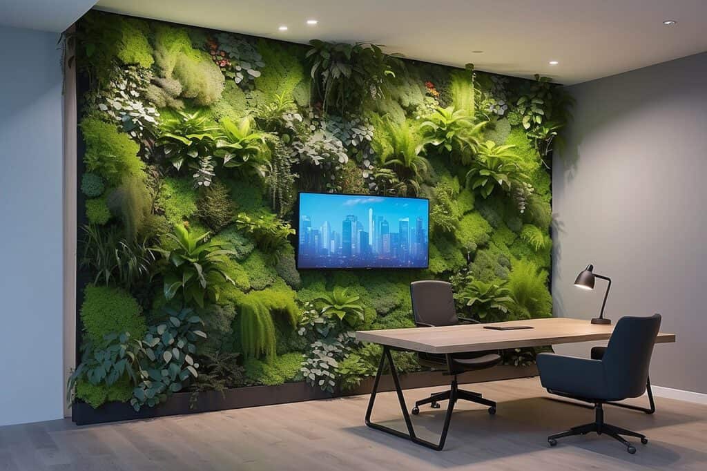 3D nature-inspired murals