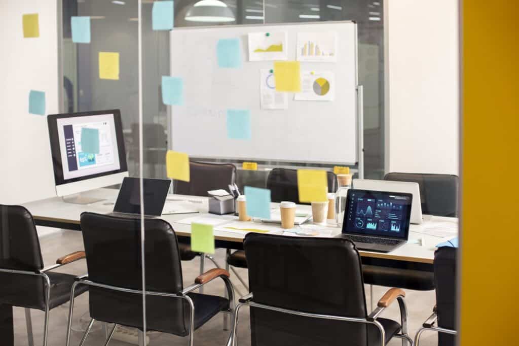 tech-friendly office design