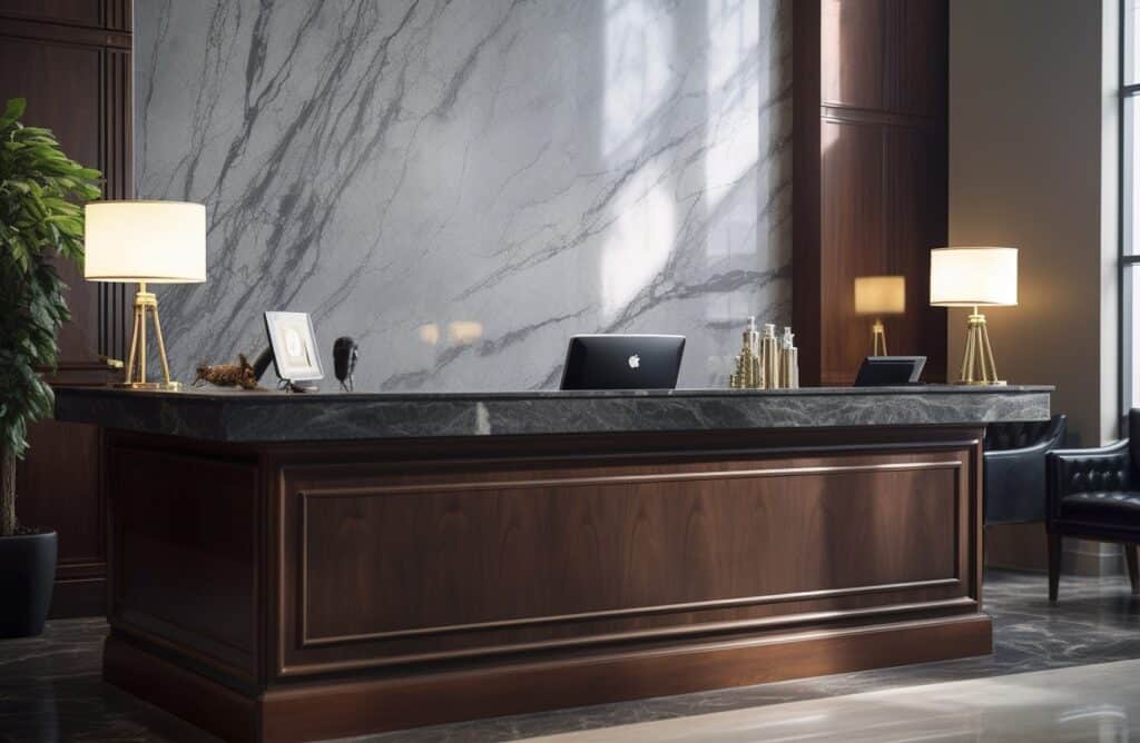 law office reception desk