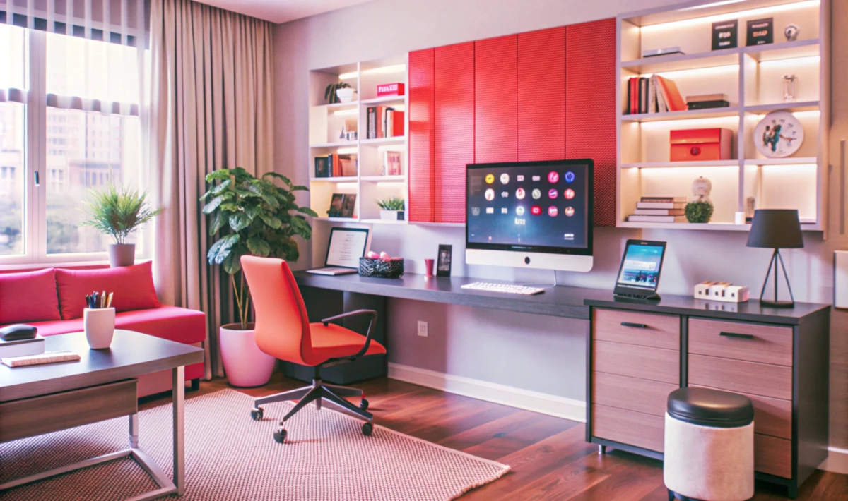 Home Office Design Ideas for Small Spaces That Feel Modern Workspace