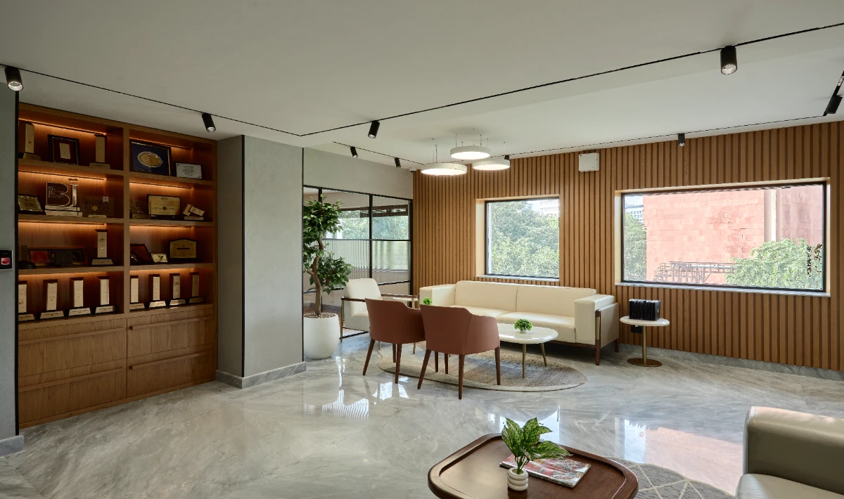 Lounge seating for customers to make them feel comfortable