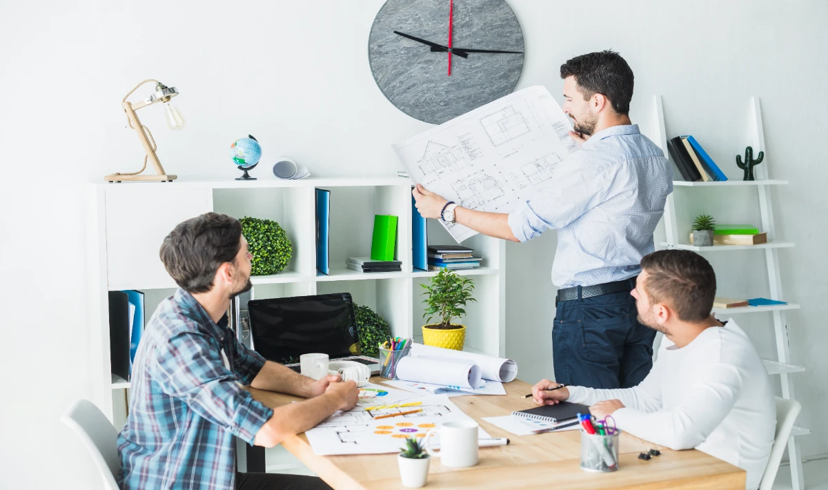 Office design ideas for a startup-based company supporting agility