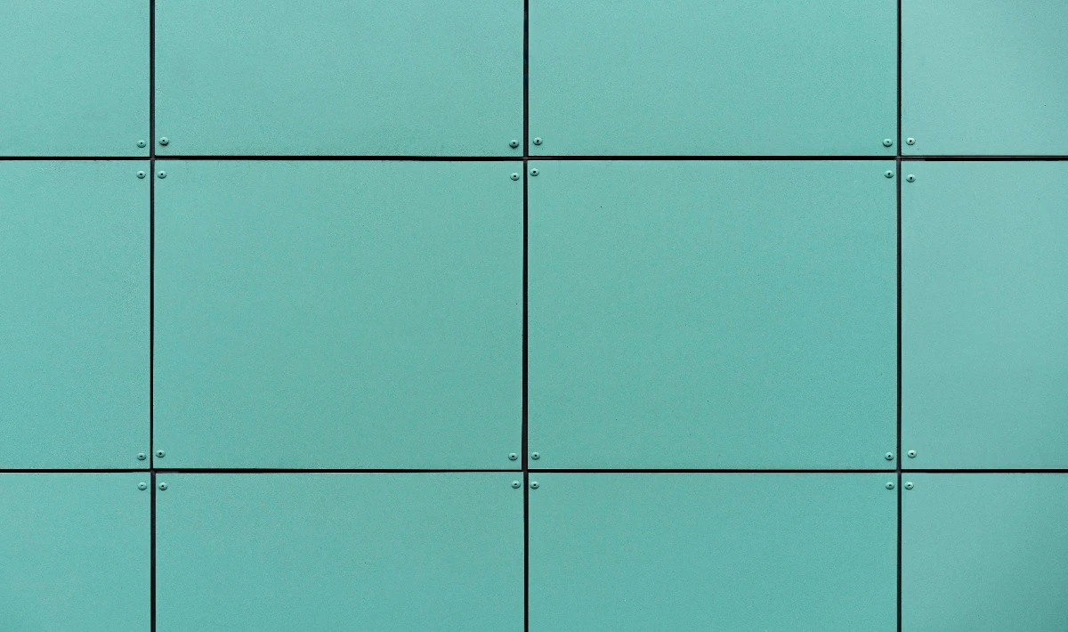 Large format office wall tiles with fewer joints for a clean look now