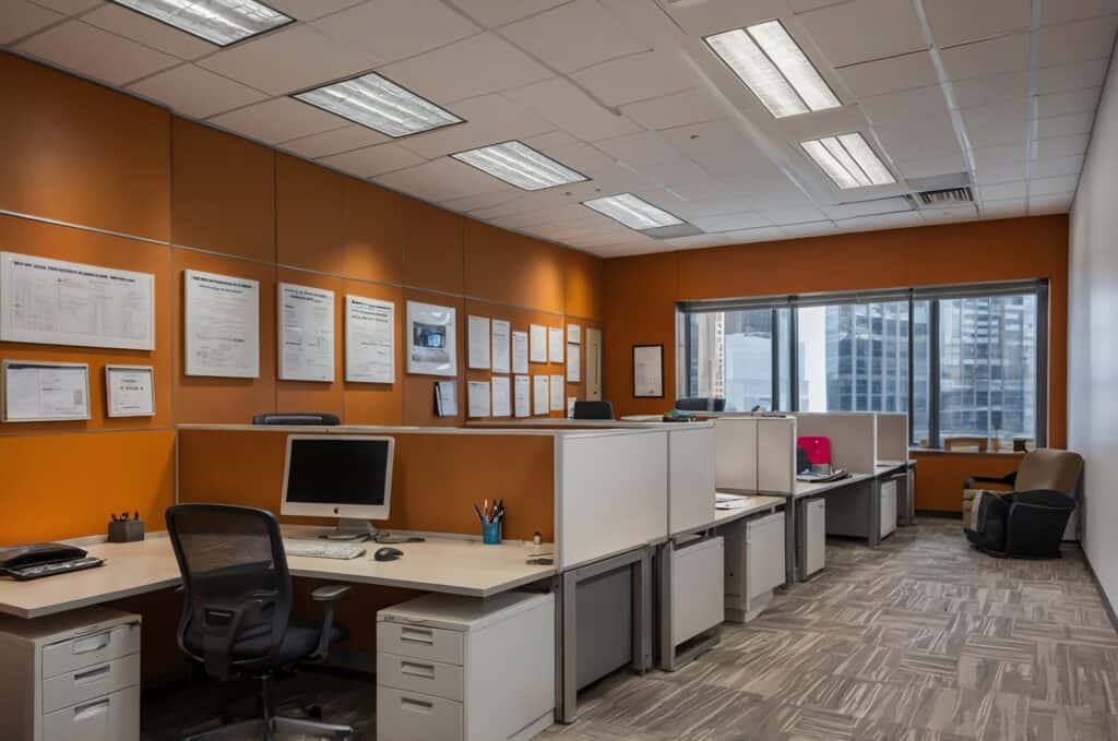 CA Office Workspace Interior