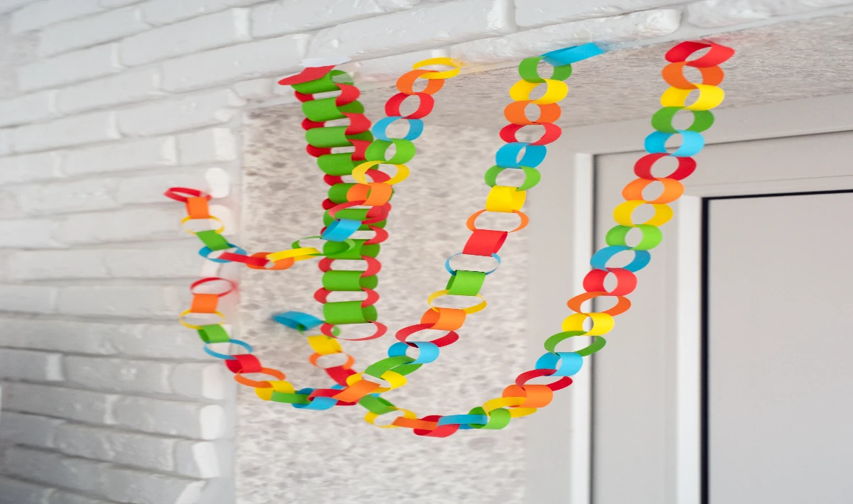 Small Christmas bell clusters hung at the office entrance for a warm sound