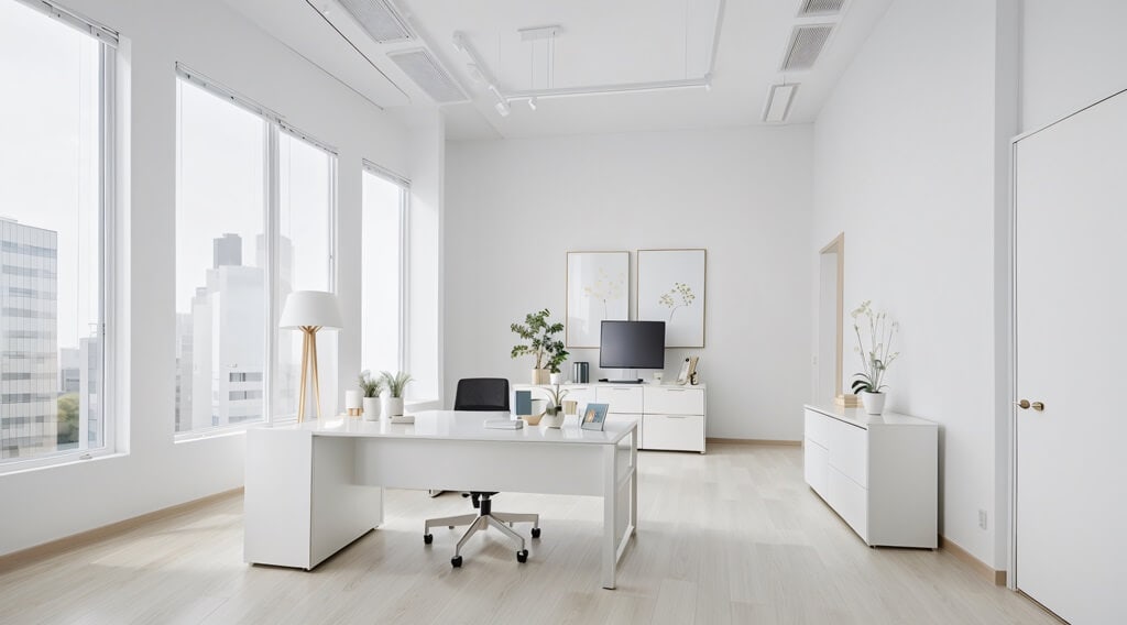 minimal office interior design