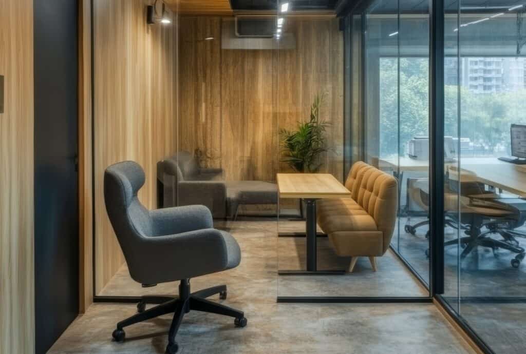 Modern and transparent Glass