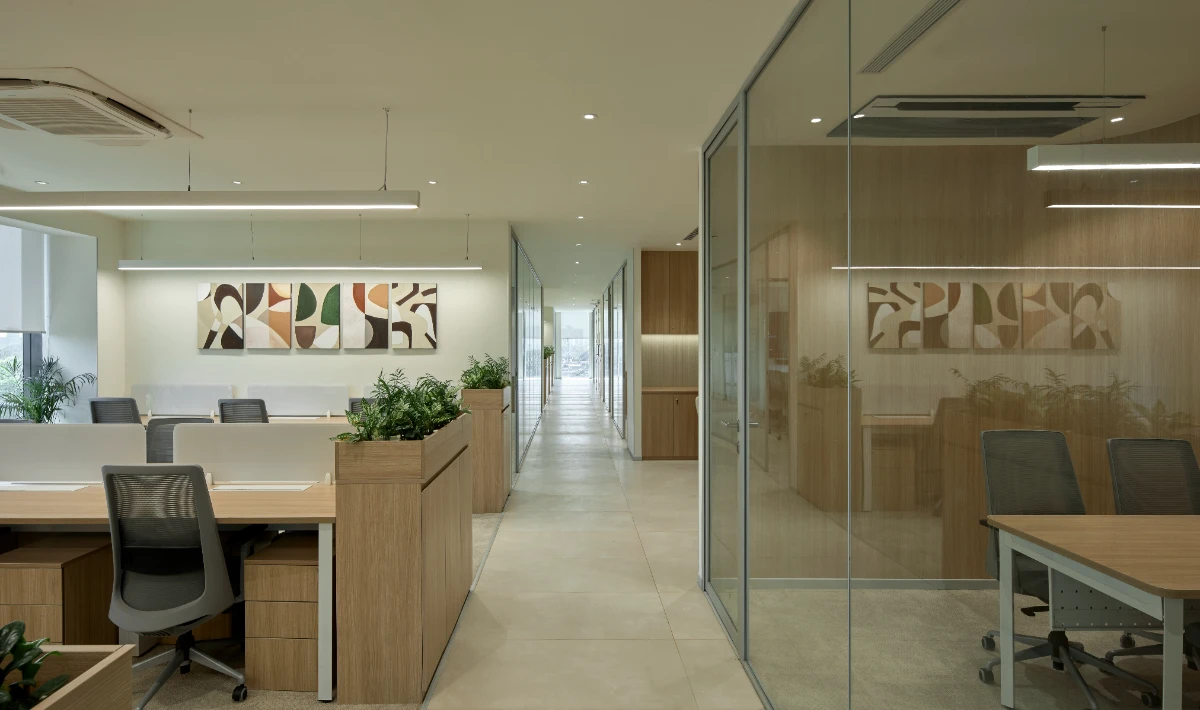 Interior design where all elements follow a single cohesive theme